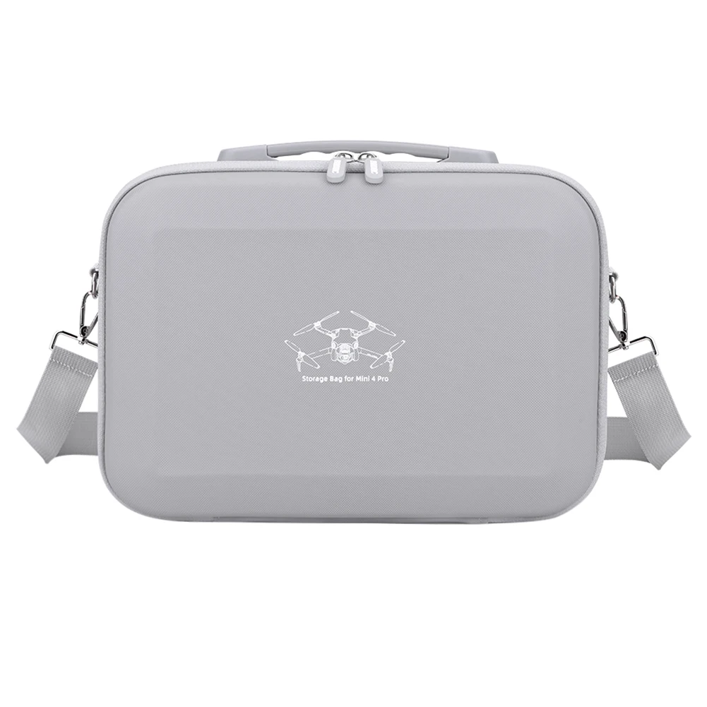 حقيبة حمل للسفر ذات قشرة صلبة ، جلد صناعي ، حقيبة كتف بدون طيار مقاومة للصدأ ، مقاومة للماء ، حقيبة سفر محمولة لـ DJI Mini 4 Pro