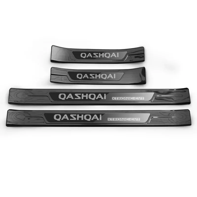 Car Styling For Nissan Qashqai J11 2016-2021 Stainless Steel Door Sill Scuff Plate Welcome pedal Car Accessories