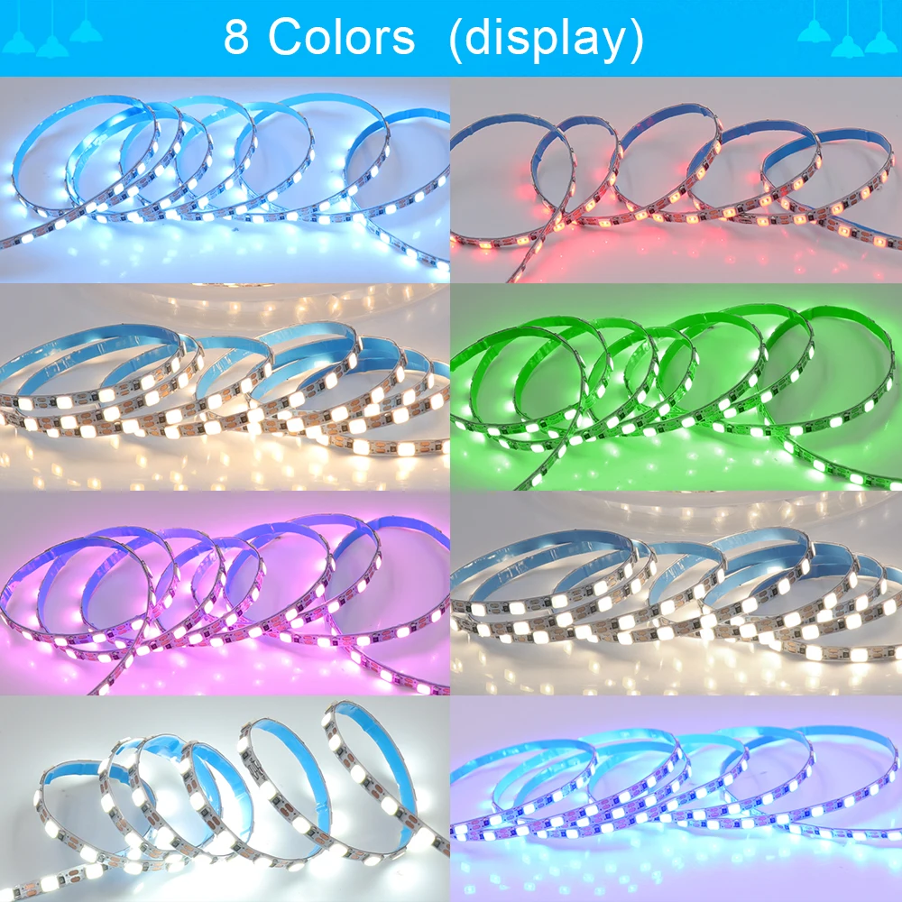 Ultra Thin 3MM Flexible LED Tape Strip Lights 5V Narrow 2835 120LEDs/M Ribbon Rope Lamp  Cool Natural Warm White