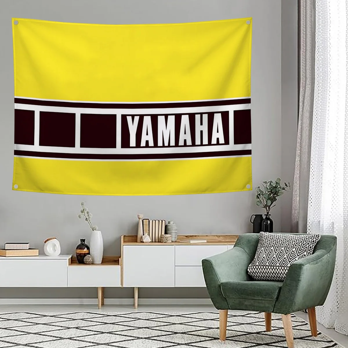 Y-Yamahas Home Decoration Barbershop Outdoor Decorations Garden Flag Pole Colombia Custom Flags for Bedrooms Advertising Amazigh