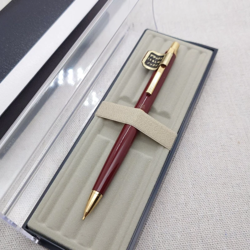 

Original PILOT Automatic Pencil, Wine Red Natural Lacquer,push-type Mechanical Pencil 2B/HB (0.5)made in Japan School Stationery