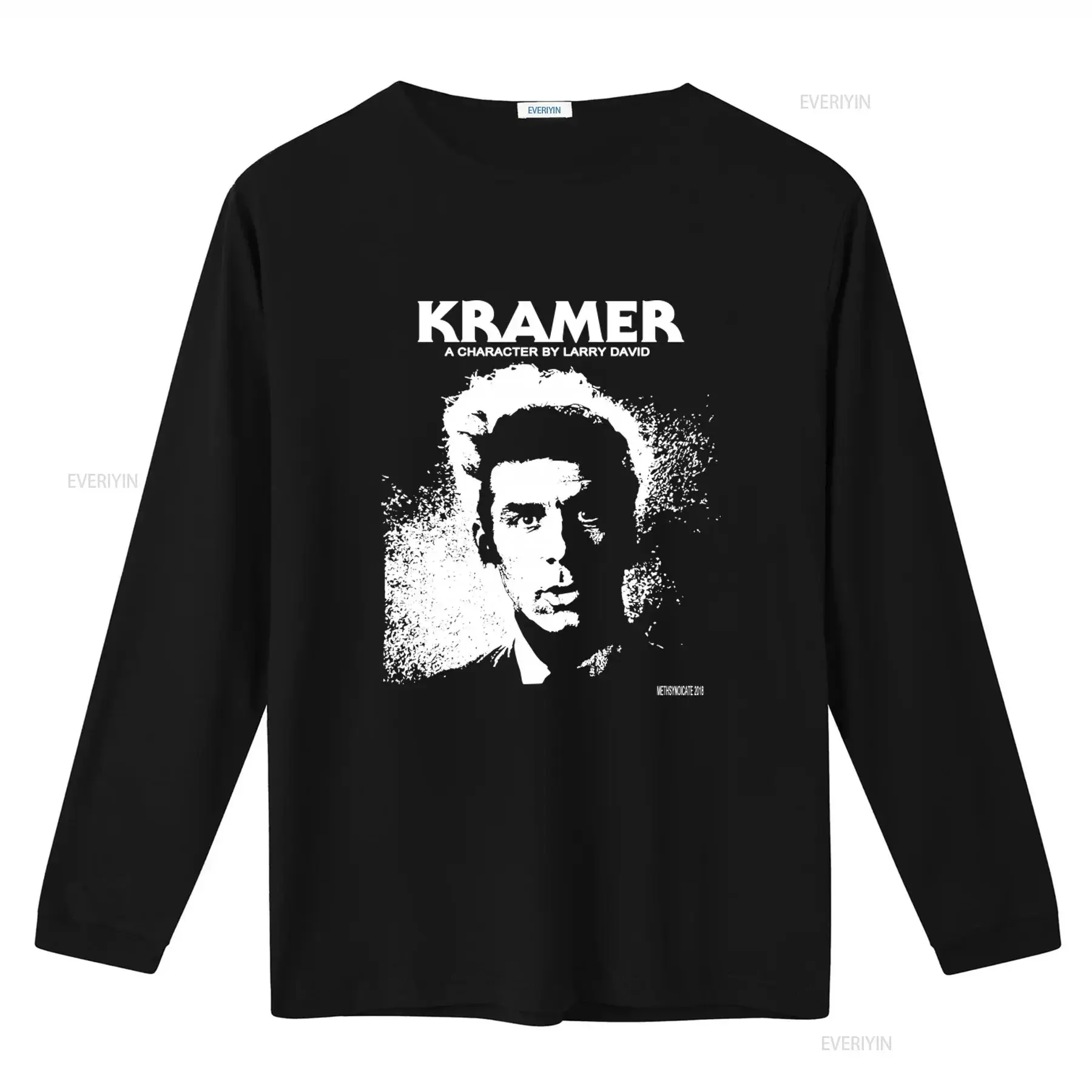 Methsyndicate Kramer Seinfeld Eraserhead T Shirt Men's Large New vintage Washed designer clothes Unisex fashion homme Soft