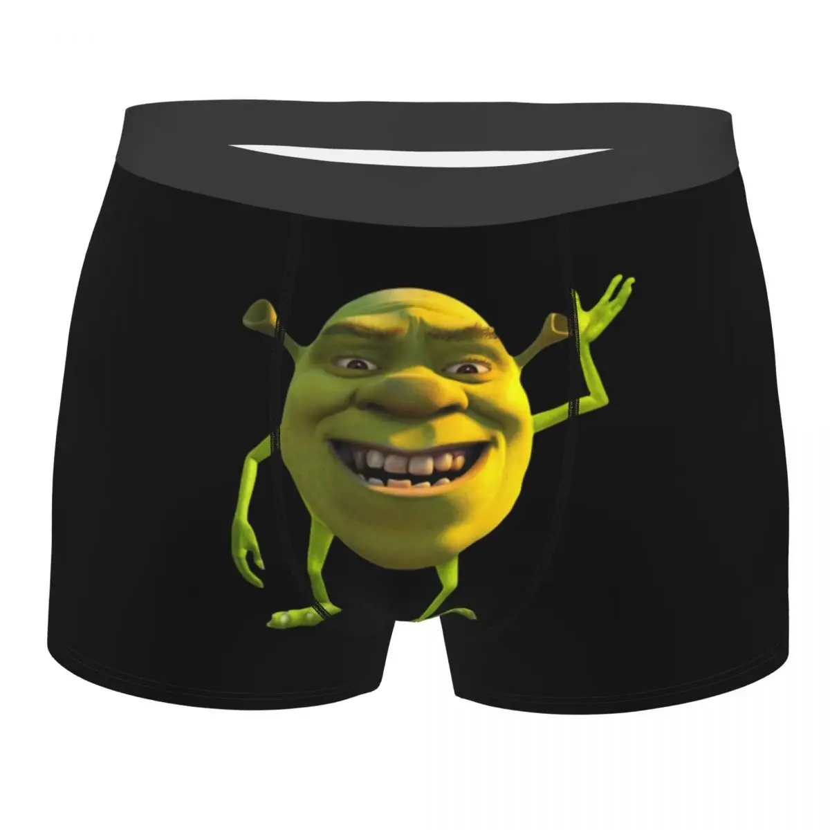 

Custom Male Fashion Shreks Wazowski Classic Underwear Boxer Briefs Breathable Shorts Panties Underpants