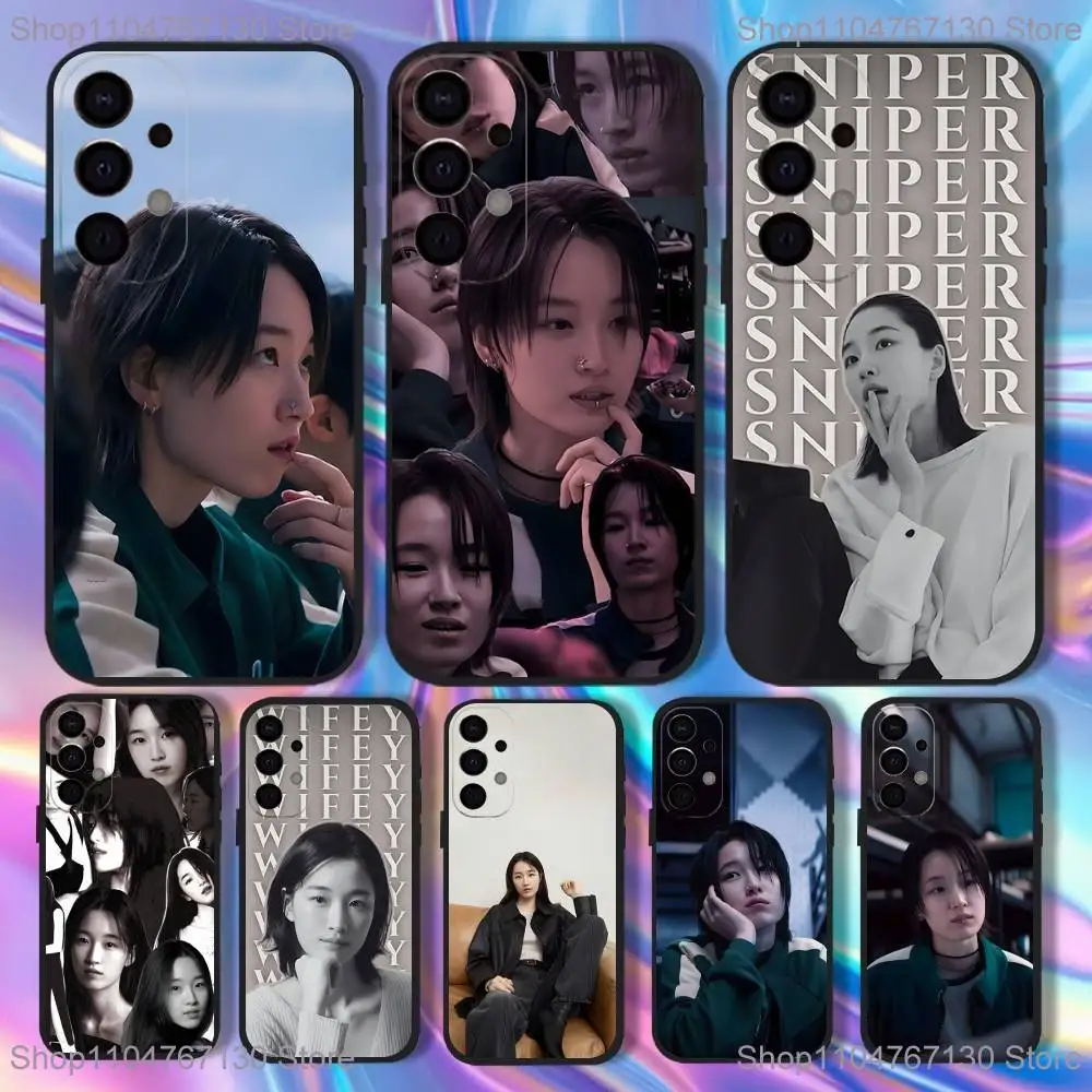 

W-Won Ji an Phone Case For Samsung S25,S24,S21,S22,S23,S30,Ultra,S20,Plus,Fe,Lite,5G Black Cover