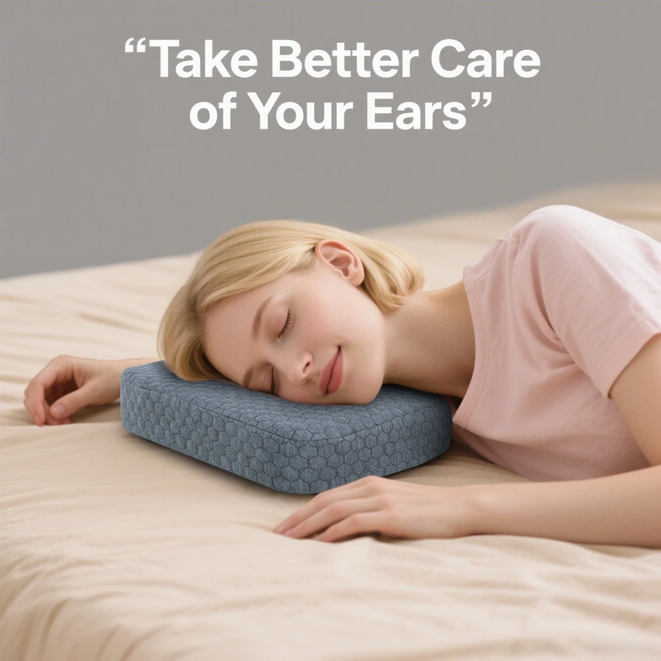 Oreiller d'oreille douleur d'oreille oreiller d'inflammation d'oreille trou d'oreille oreiller de couchage oreiller de protection d'oreille