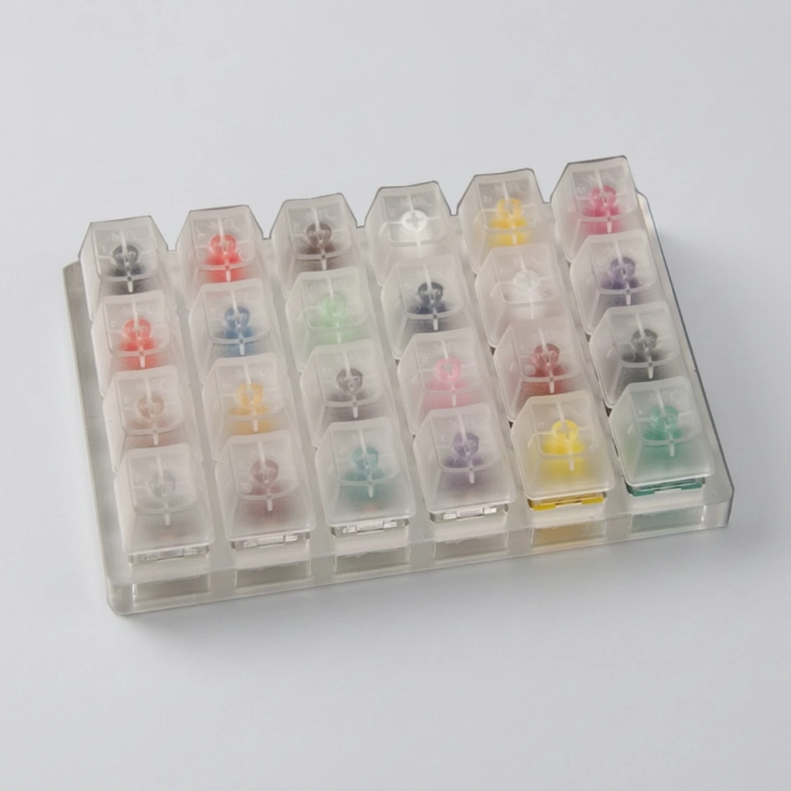 Mechanical Keyboard Switch Tester Transparent Switch Tester with Acrylic Frame Hardware Compact Long-Lasting for Desk, Workbench
