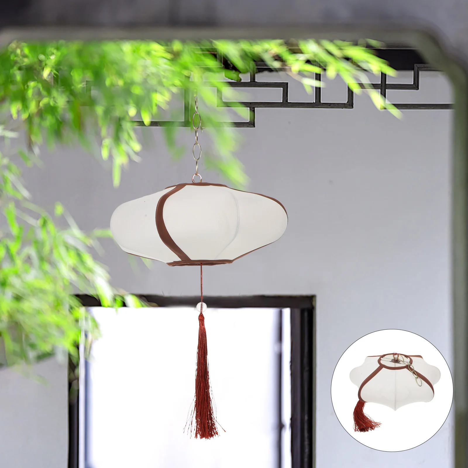 

Винтажный тканевый абажур: подвесной светильник в азиатском стиле, уникальный ретро-дизайн для столовой, гостиной, прихожей