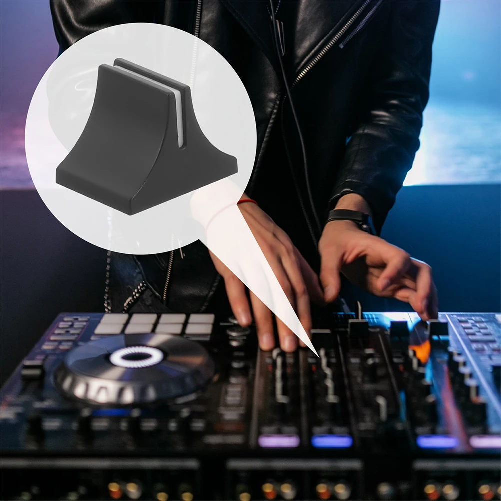 

30pcs Push Caps Straight Sliders Potentiometer Mixer Fader Caps Replacement Slider Parts Compact Black Slider Knobs For Dj