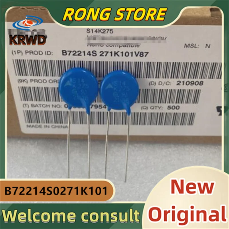 

50 шт. S14K275 новый и оригинальный B72214S0271K101 B72214S 0271K101V87 DIP-2