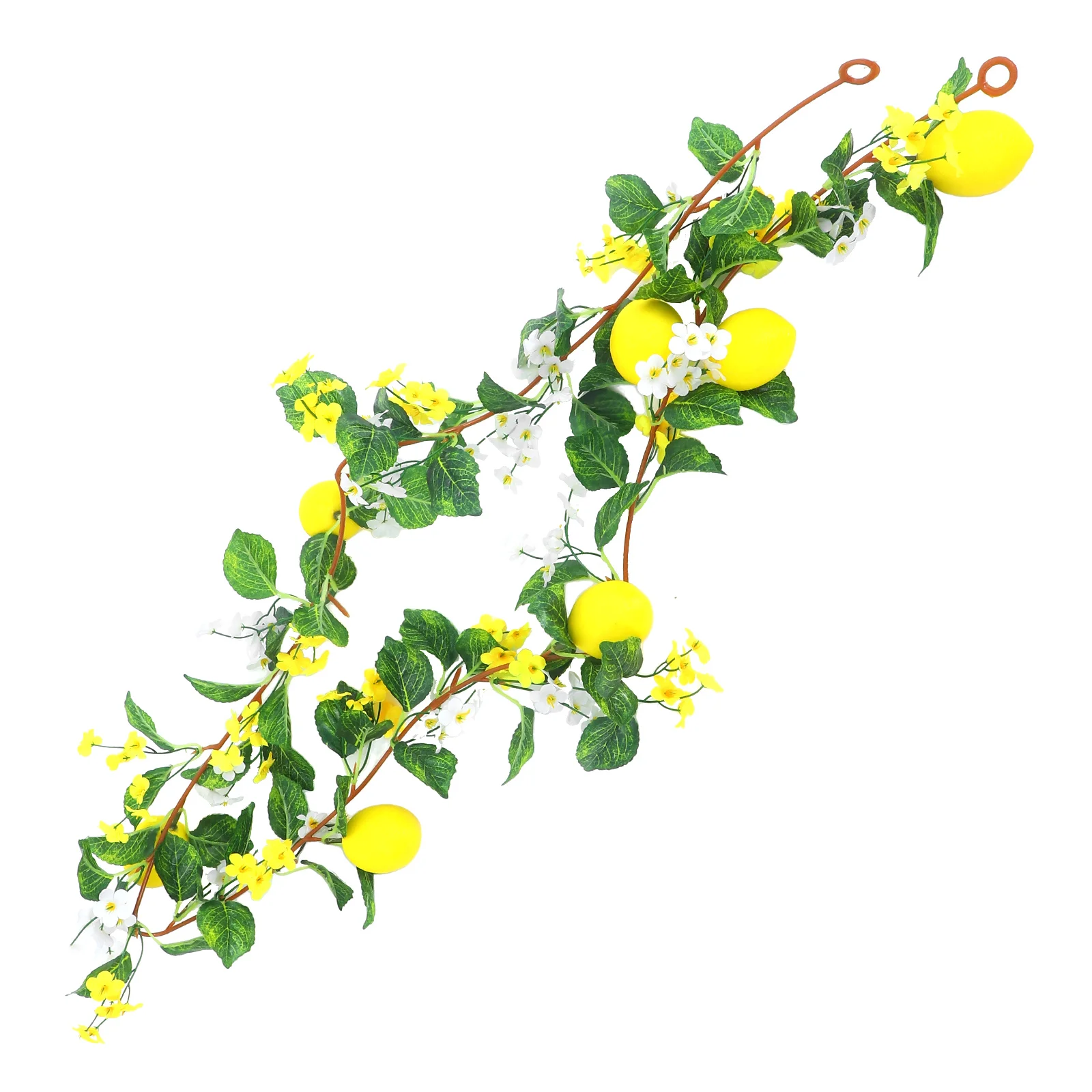 

Simulated Lemon Artificial Garland Spring Vines Artificial Lemon Garland Decor Branches Wreath Door Holiday Craft Party DIY
