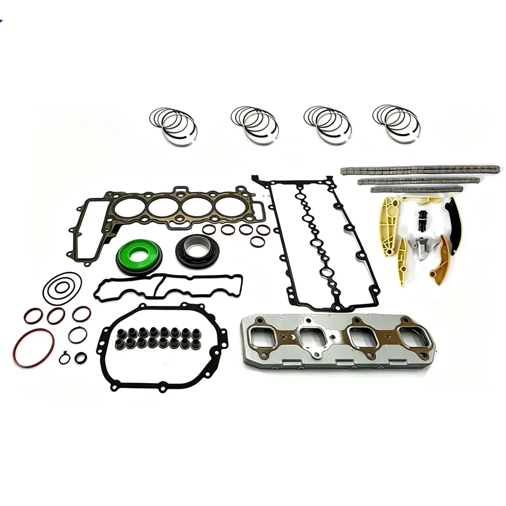 Cylinder Head Gasket Set Piston Bearing Timing Chain Kit 2.0 L 204DTA 204DTD AJ200 Diesel For Land Rover RANGE ROVER Jaguar T