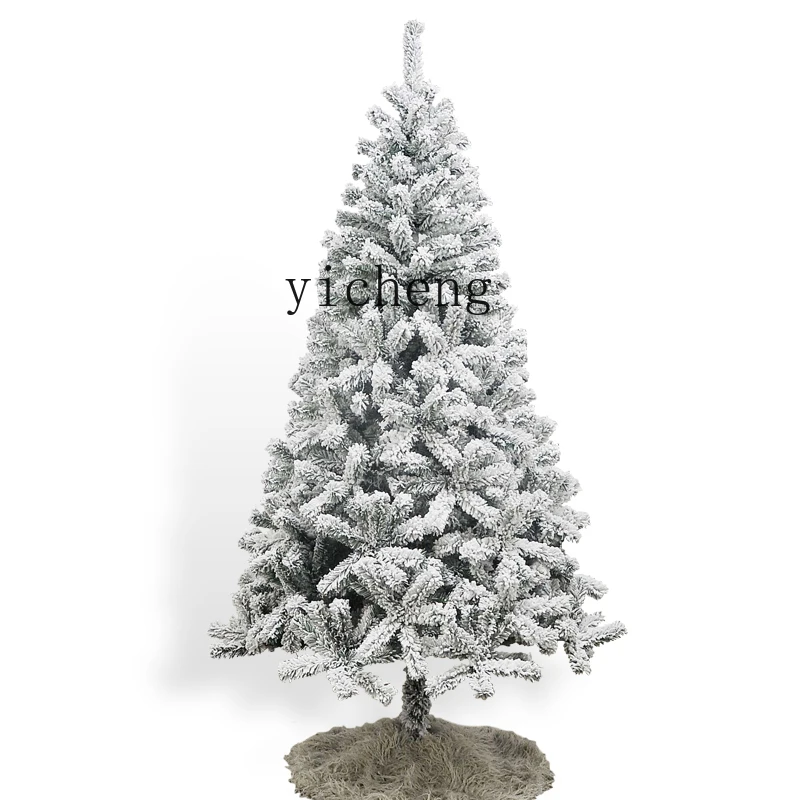 

XL Christmas Tree Home Package Encryption Flocking Snow Christmas Decoration Scene Layout