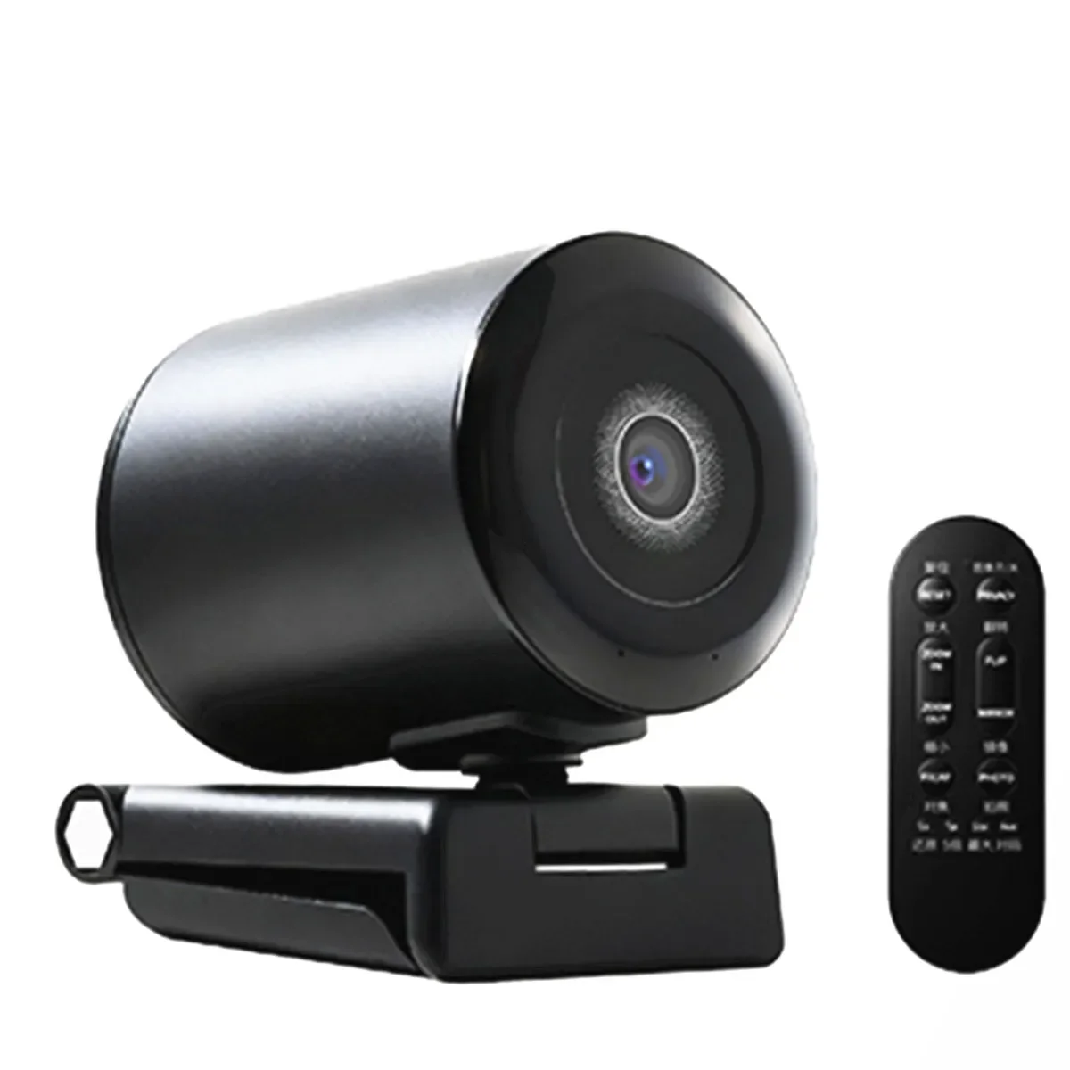 12MP 10X Zoom USB Webcam with Remote Control WDR HDR Video Digital Camera for PC Online Laptop Teaching Video Conference Web Cam