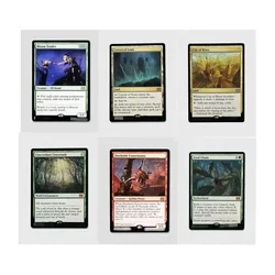 Duplo mestres 2x2 regular tcg cartas mágicas jogo preto qualidade superior proxy jogando cartas reunião jogo de tabuleiro cartas de negociação proxy