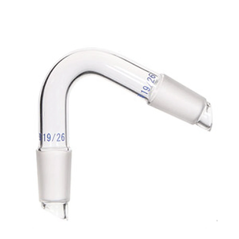 Distillation elbow 19#/24#/29# Laboratory gauge glass joint chemical experiment instrument High temperature resistance