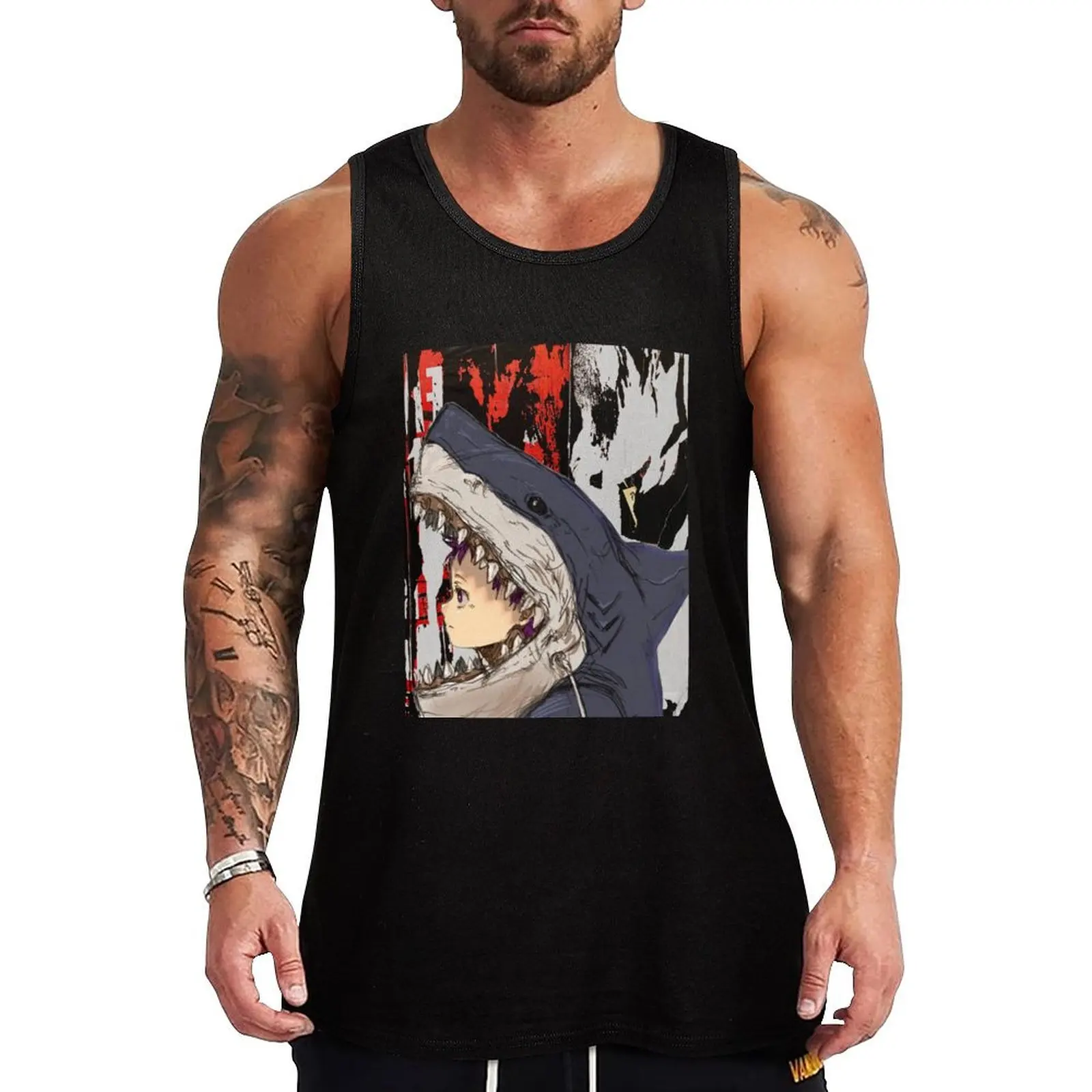 Dorohedoro Ebisu in Costume Tank Top summer clothes man 2024 singlets for men sleeveless vests