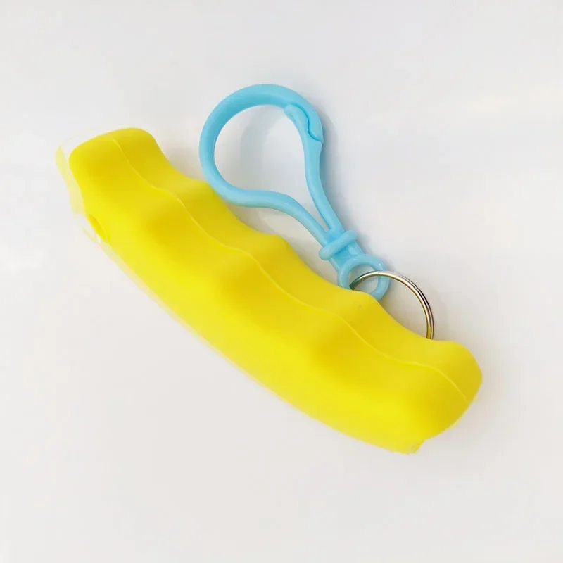 1pc Silicone Bag Carrying Handle Bag holder Handbag Basket Shopping Bag Grip Hand Tool Kitchen with Plastic buckle