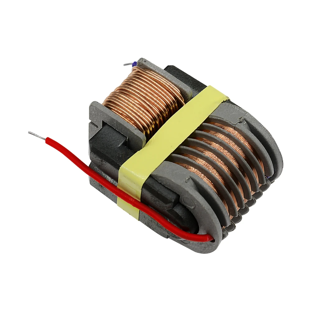 15KV High Frequency DC High Voltage Arc Ignition Generator Inverter Boost Step Up 18650 DIY Kit U Core Transformer Suite 3.7V