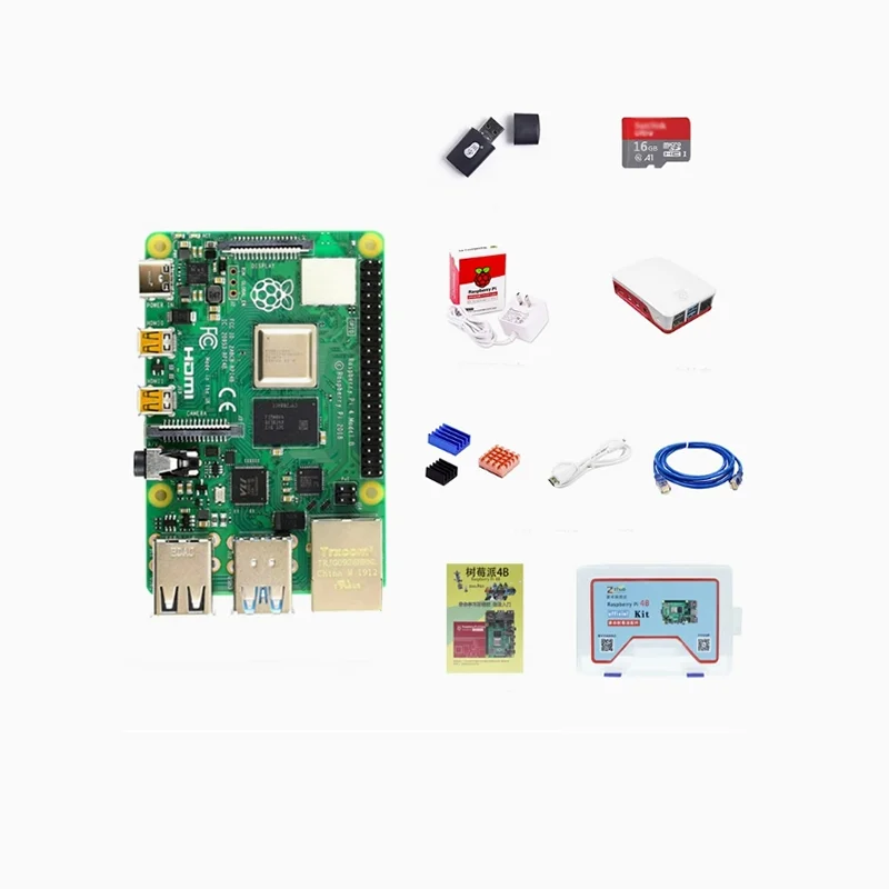 لوحة تطوير Raspberry Pi 4B، مجموعة تعلم التطوير