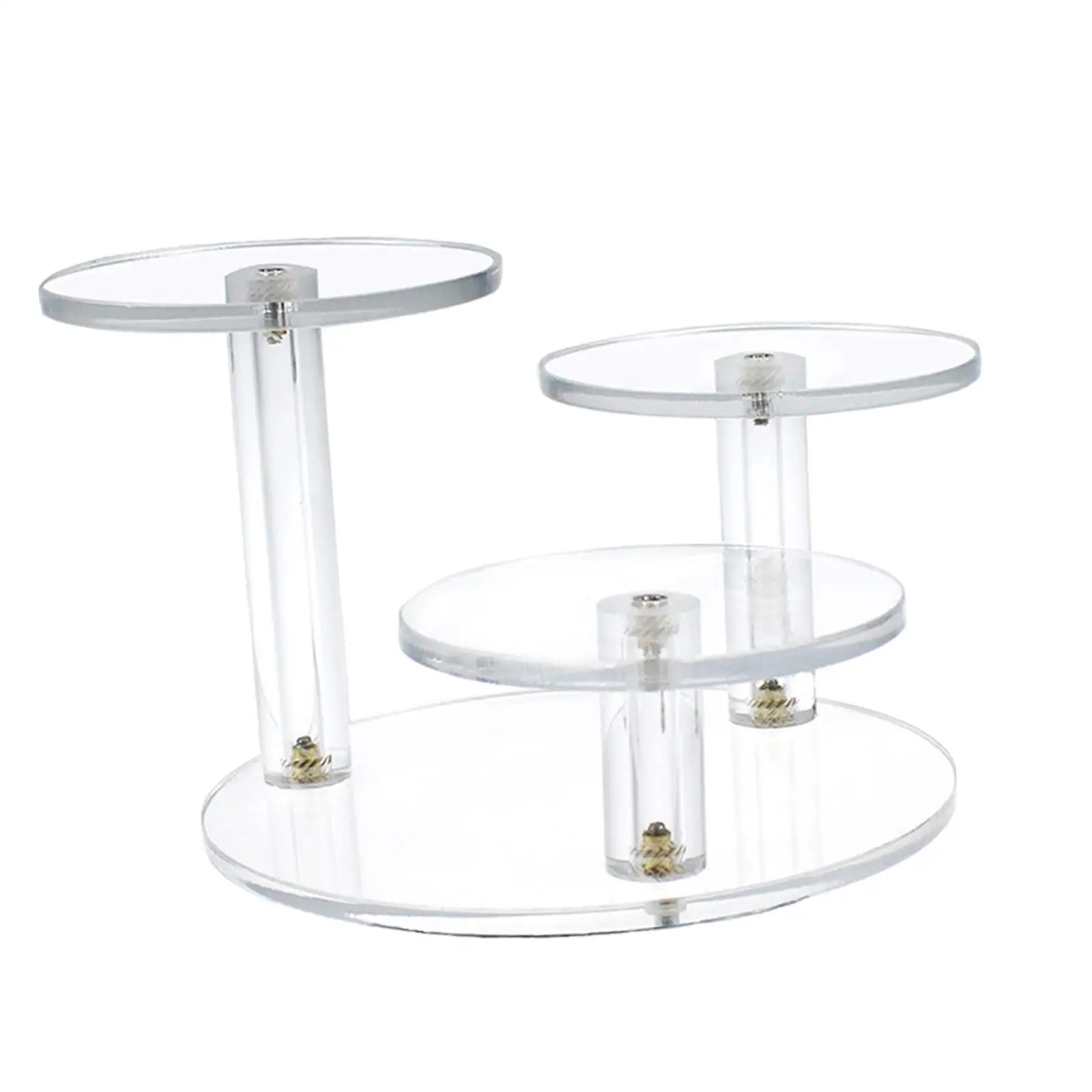 Round Acrylic Display Stand, Jewelry Stand, 3 Tier Cupcake Stand, Display Rack