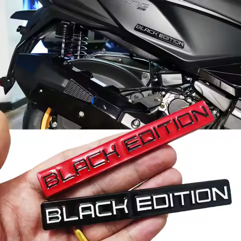 Metal Black Warrior Emblem Sticker for Kymco Xciting S350 Gaokin Storr 500 VOGE DS525X Haojue Suzuki GSX250R Kawasaki Z650