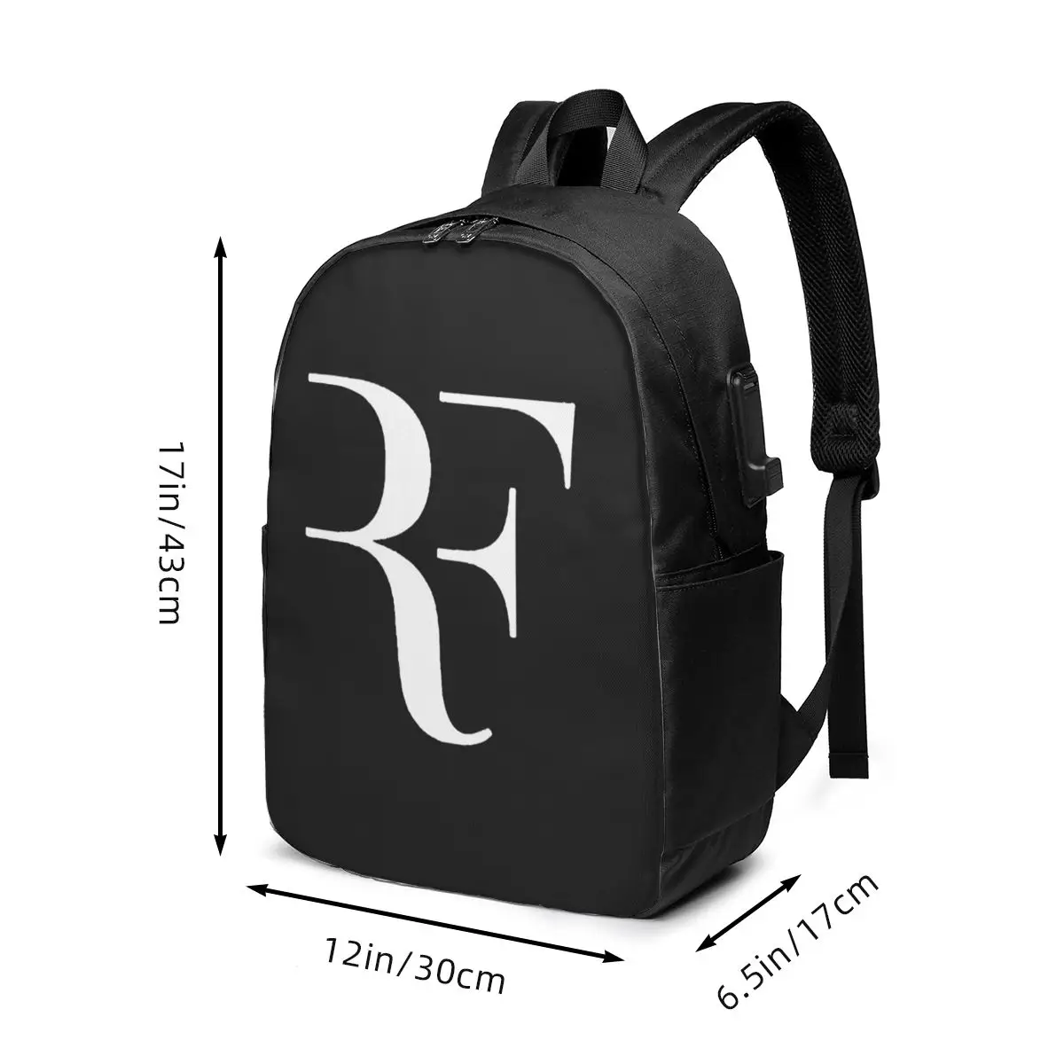 Roger Federer Backpack Travel Notebook Bag Computer College Student School Bag Laptop Shoulder Bags for Men Women view 6