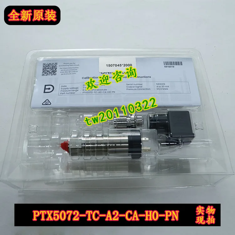 PTX5072-TC-A2-CA-H0-PN German Drucker Pressure Sensing, Offering Range Bargaining