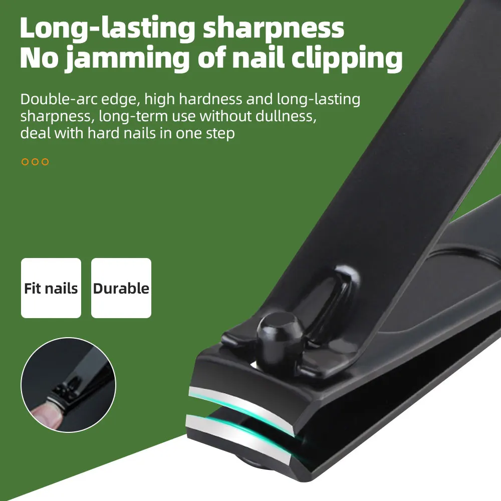 Set tagliaunghie 7-18 pezzi Set Manicure impermeabile in acciaio inossidabile forbici per unghie Pedicure strumenti portatili per la cura delle unghie personali