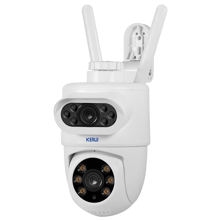 Kamera PTZ Kerui 5K 10MP do użytku zewnętrznego, kompatybilna z Tuya Smart WiFi, bezprzewodowa kamera IP do monitoringu domu, kamera CCTV z noktowizorem. — 2
