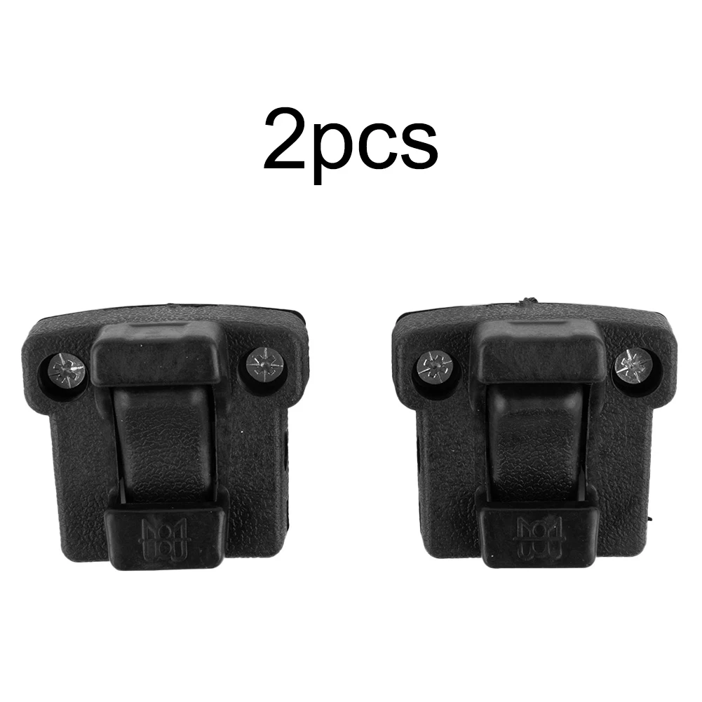 Locks Hardware Glass Lock Buckles Car Accessories Latch Buckles Car Window Lock 2pcs Lock Glass Black Plastic High Quality
