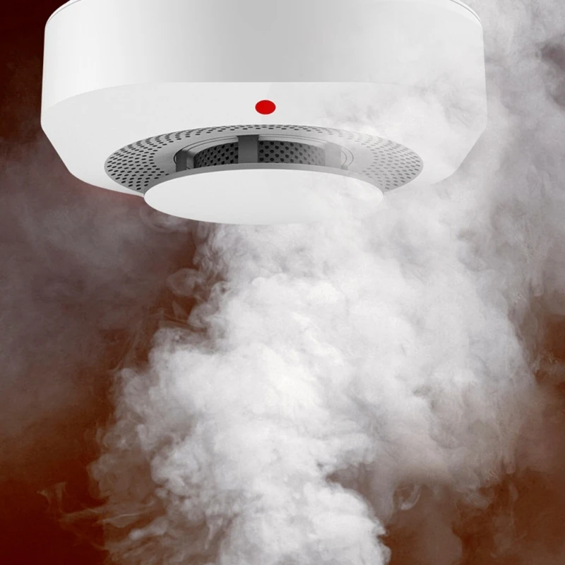 Fotoelektryczny czujnik dymu Czujki pożarowe o wysokiej czułości Bezprzewodowe czujki dymu głośnym alarmem Proste użyciu