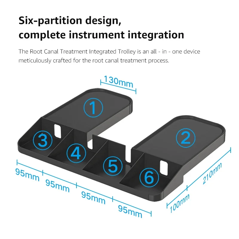 High-Quality Hospital Furniture: Original Den--tal RCT Cart, Den--tal Mobile Table Cart