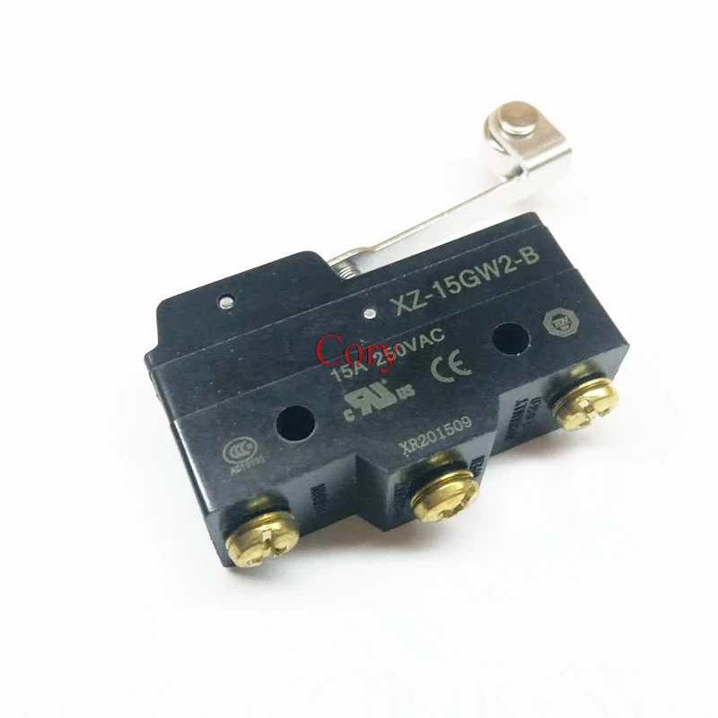1Pc XZ-15GW2-B NO NC Parallel Roller Lever Basic Limit Switch Micorswitch