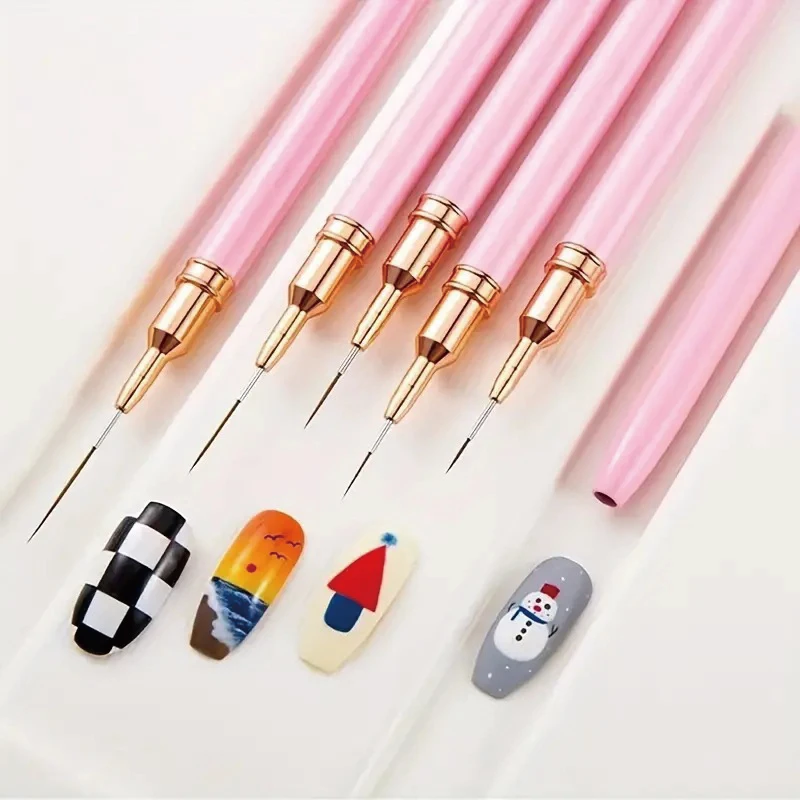5-teiliges Nail-Art-Stift-Set, – Nail Gel Polish Set Bewertung und Preis