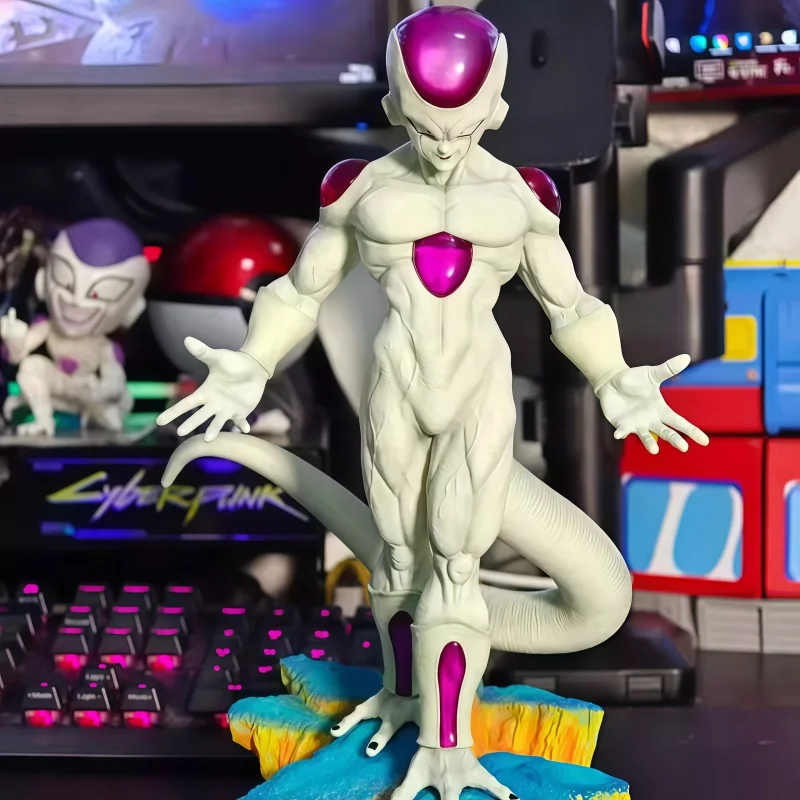 

Совершенно новый в наличии Ys Fourth Form Frieza King Фигурка Gk Статуя Орнамент для мальчиков Корпус компьютера Орнамент Рождественский подарок