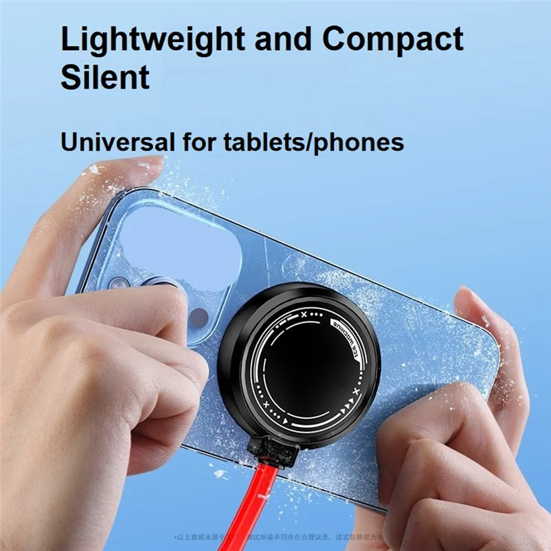 SQPP-FS08 Dual-System AI Temperature Control 30W Magnetic Phone Cooler With Semiconductor Refrigeration And Liquid Cooling