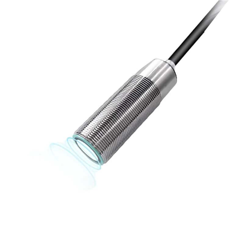 MOTEE High-Precision Ultrasonic Water Level Sensor Adjustable Switch Distance Detection Millimeter Material Level Coil Diameter