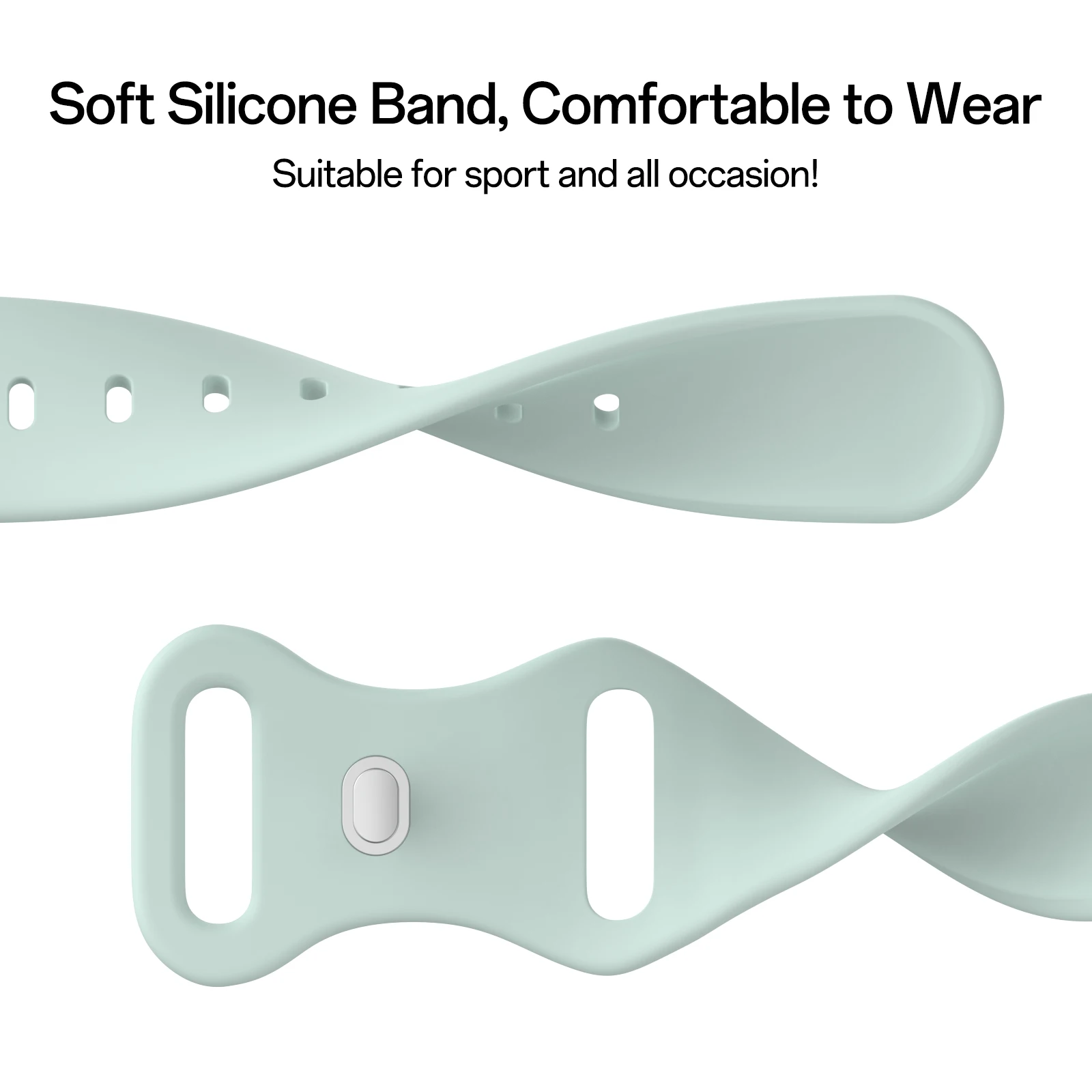 Soft Silicone Strap For Huawei Band 9 8 Sport Breathable Watchband Replacement Wristband for Huawei Band 9 8 Bracelet Accessory