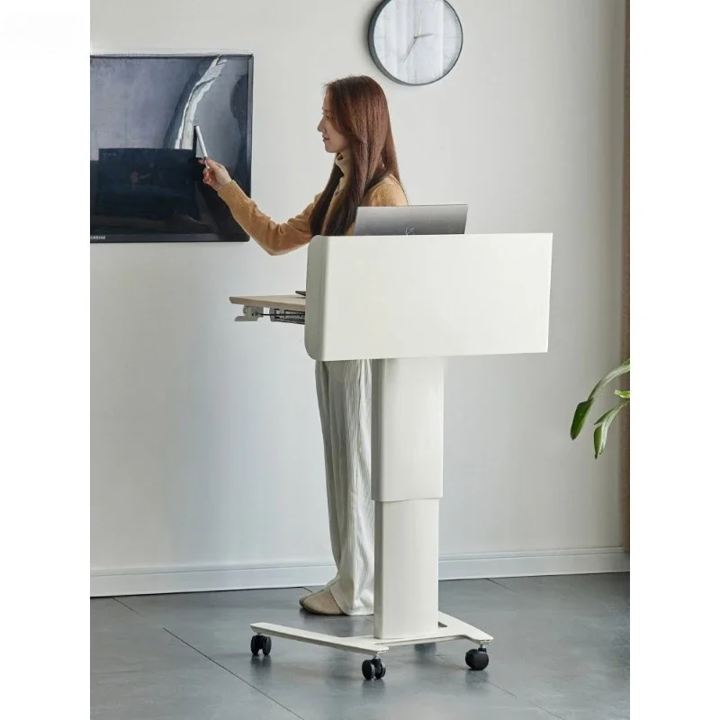 Lifting podium, podium, modern minimalist table