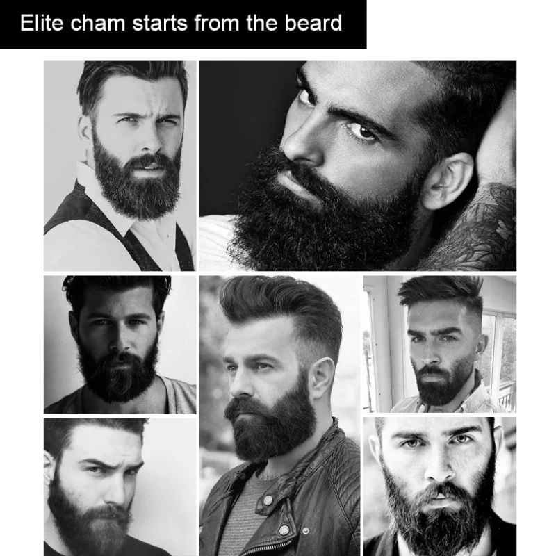 Men Beard Filling Pen Repair Hair Filler Powder Men Hair Enhance Pen Facial Hair Color Filler Pencil Hair Growth Product