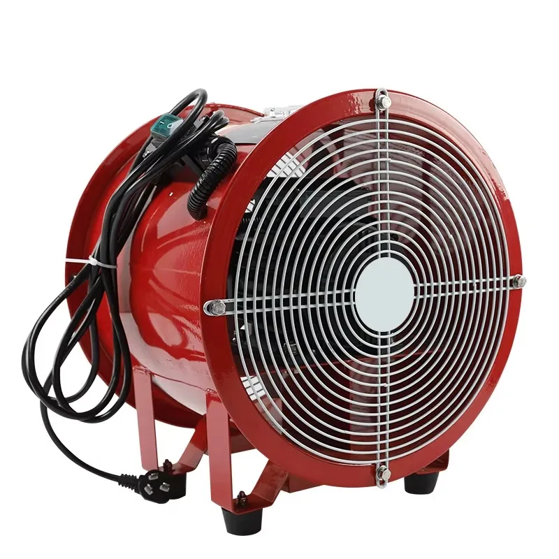 Tunnel Small Air Conveyor with Stainless Steel Blades 220V Creating a Comfortable Ventilation Environment