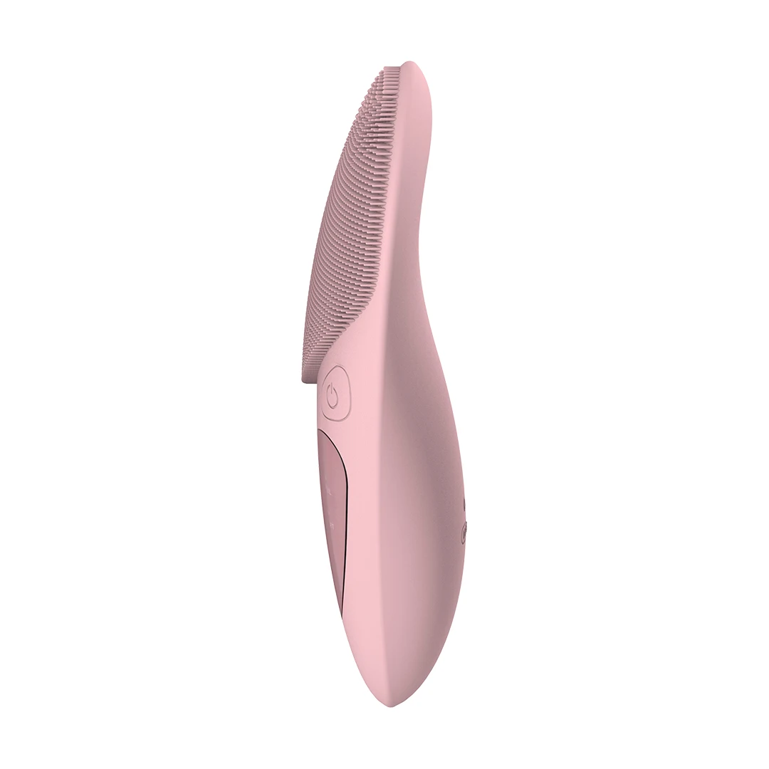 Silicone Electric Facial Cleansing Brush - Waterproof Sonic Face Cleanser Tool for Daily Use