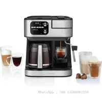 Coffee Maker Barista System, Coffee Center 4-In-1 Coffee Machine, Single-Serve Coffee, Espresso & Nespresso Capsule Compatible