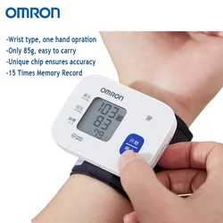 Omron T10 Portable Wrist Blood Pressure Monitor Digital Sphygmomanometer Detects Heart Rate Arrhythmia Pulse Meter