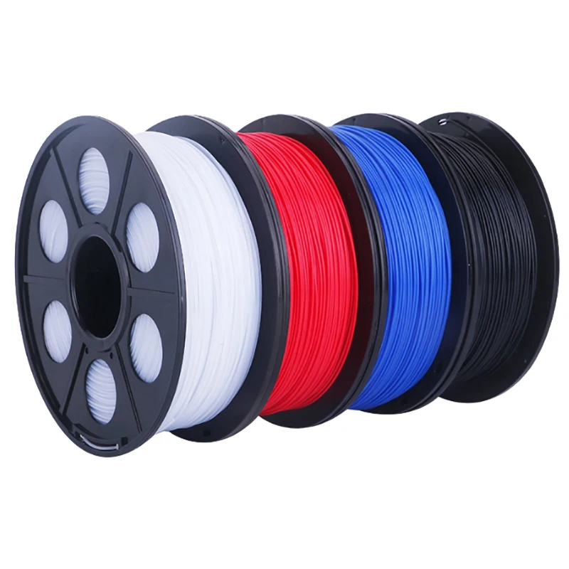 1pc PETG 3D Filament 200G 1 Rolls 1.75mm +/-0.02MM 3D Printing Filament Neatly Wound Filament 8 Colors 3D Printing Material