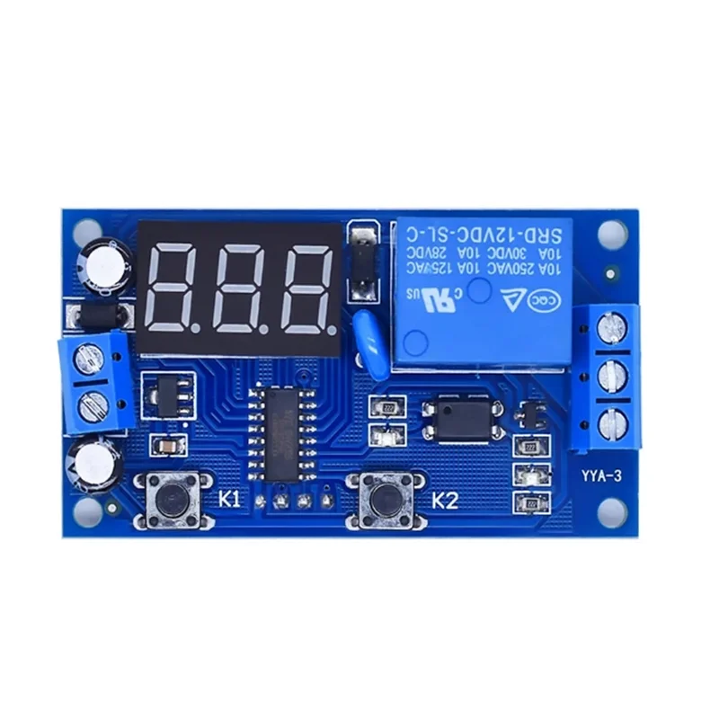 Display Digital Delay Relay, Delay Tempo, Multi-função Módulo, Infinito Loop Contagem Regressiva, Switch Controle, Módulo Temporizador, DC 12V