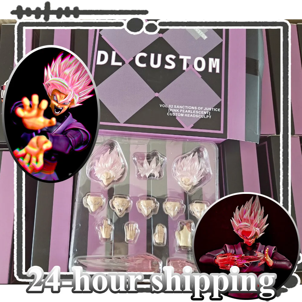 

В наличии DL CUSTOM Dragon Ball Z Super Saiyan Rosé Son Goku Black Zamasu Head Accessories Аниме Фигурка Коллекция Модель