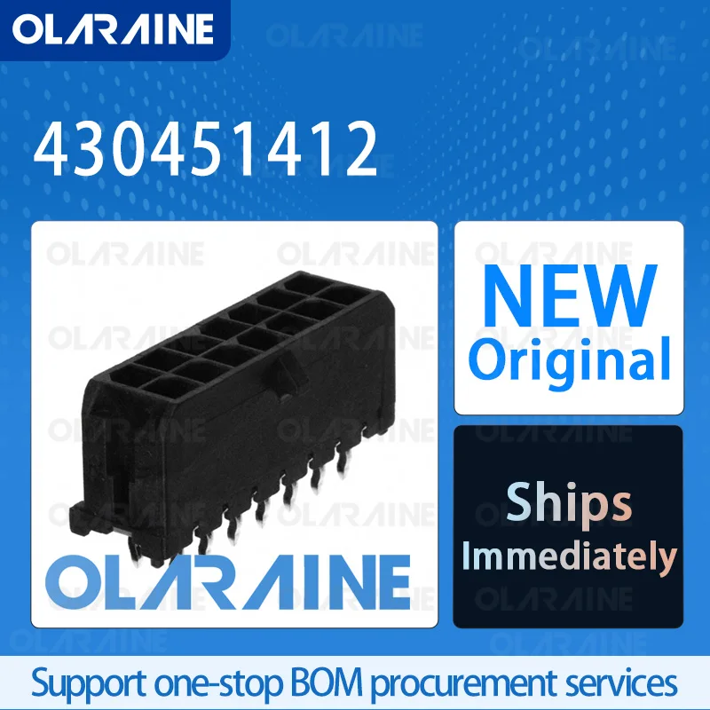 

20/50/100Pcs 430451412 100% brand new and original IC chip Headers and wire housings Connector 14 Position