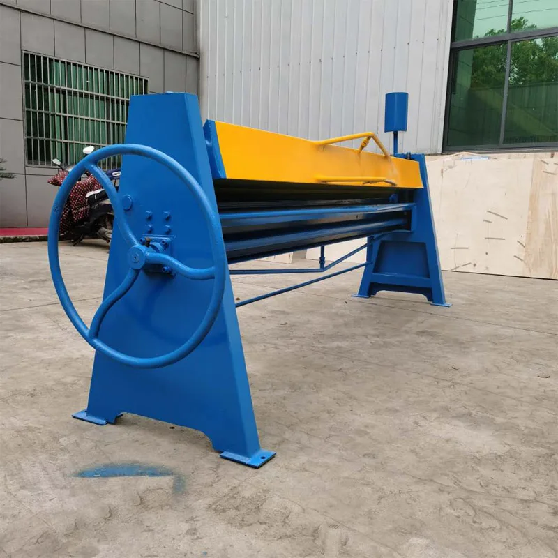China Factory Manual Pan and Box Brake Bending Folding Machine for Metal Bending