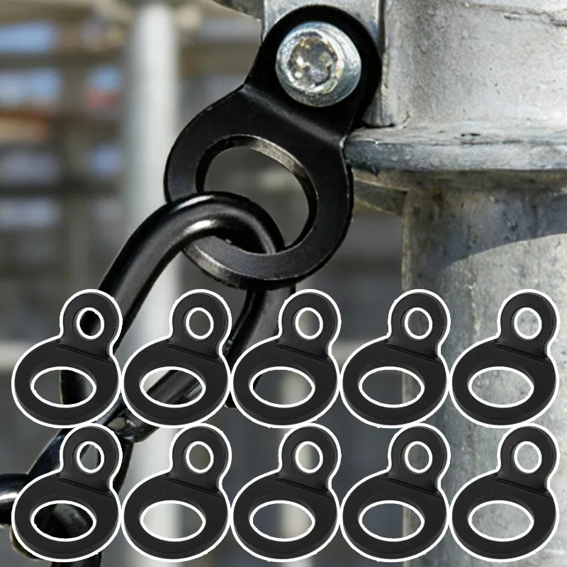 

Stainless Steel Tie-Down Strap Rings Motorcycle Part Tie Down Strap Rings for Motorcycle Dirt Bike ATV UTV Fixed Bind Strap Loop